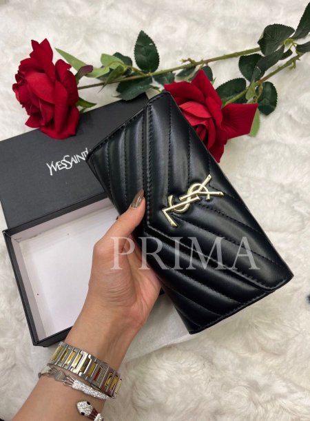 محفظة إف سان لورين جلد 