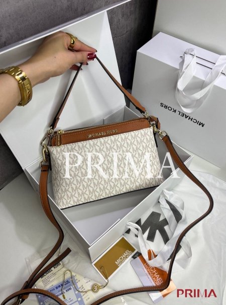 حقيبة جيت سيت من مايكل كورس جودة عالية كروس بودي مختومة مع علبة هدايا قاعدة 25 سم